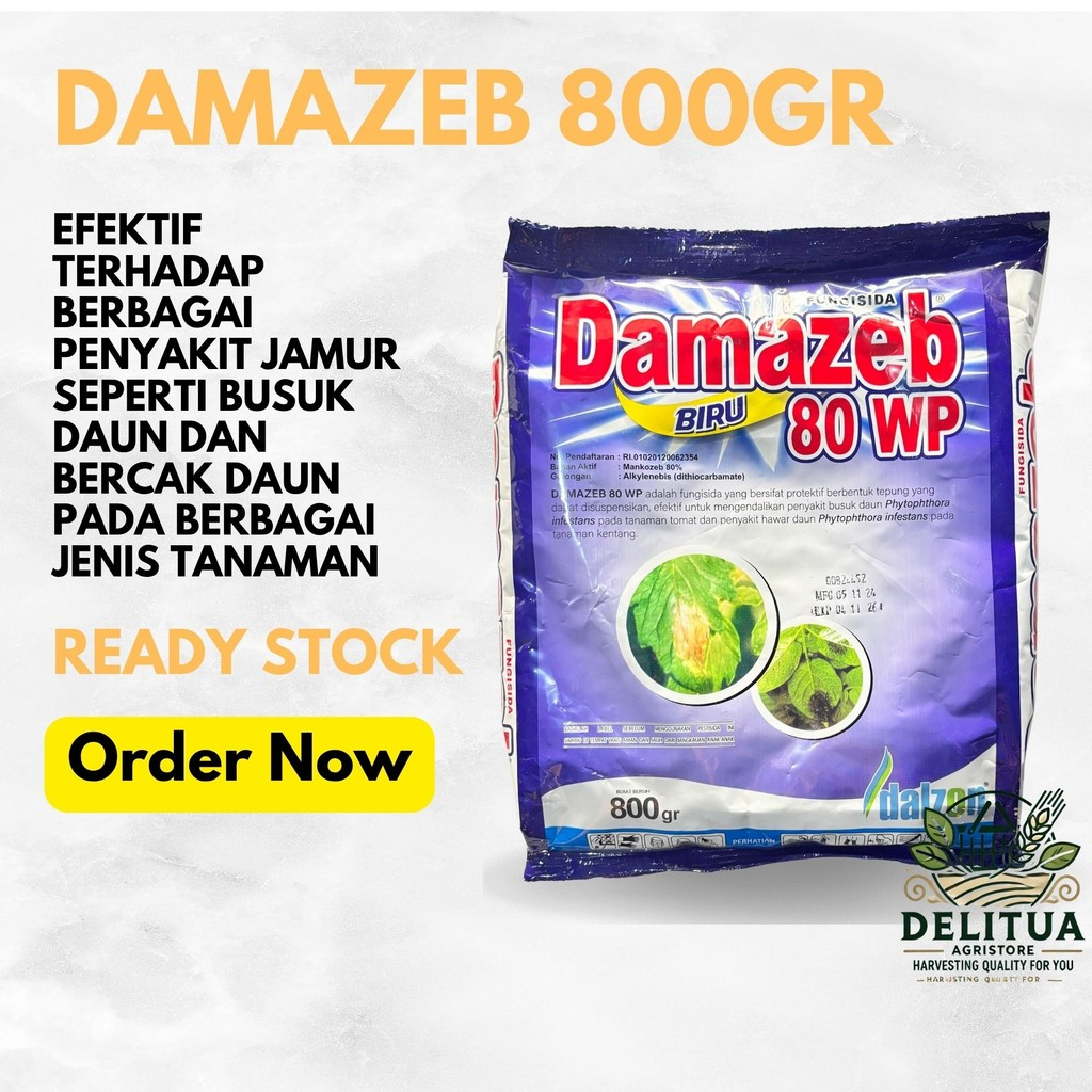 Fungisida DAMAZEB 80 WP 800 GR