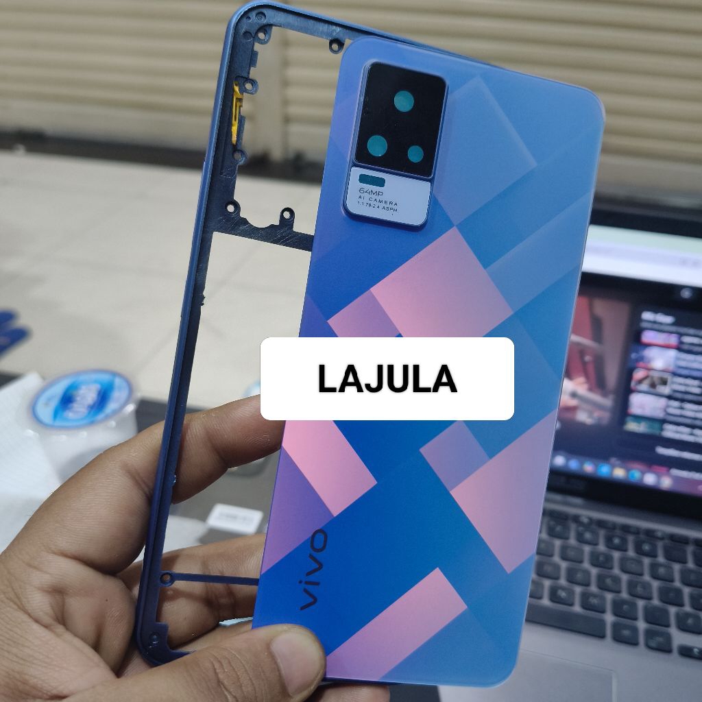 kesing housing casing Vivo v21 4g / vivo v21e Bezel + backdoor