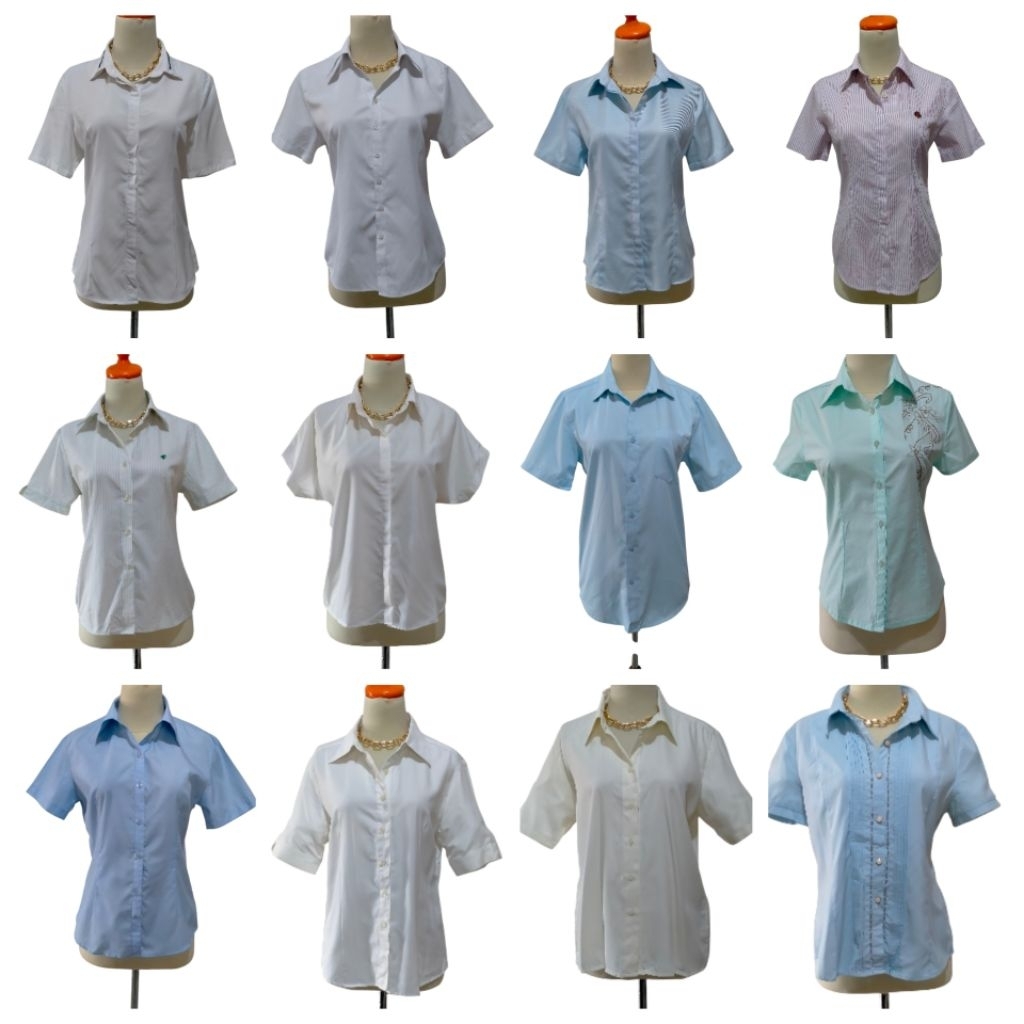 KEMEJA Wanita Tangan Pendek PL Koleksi pribadi