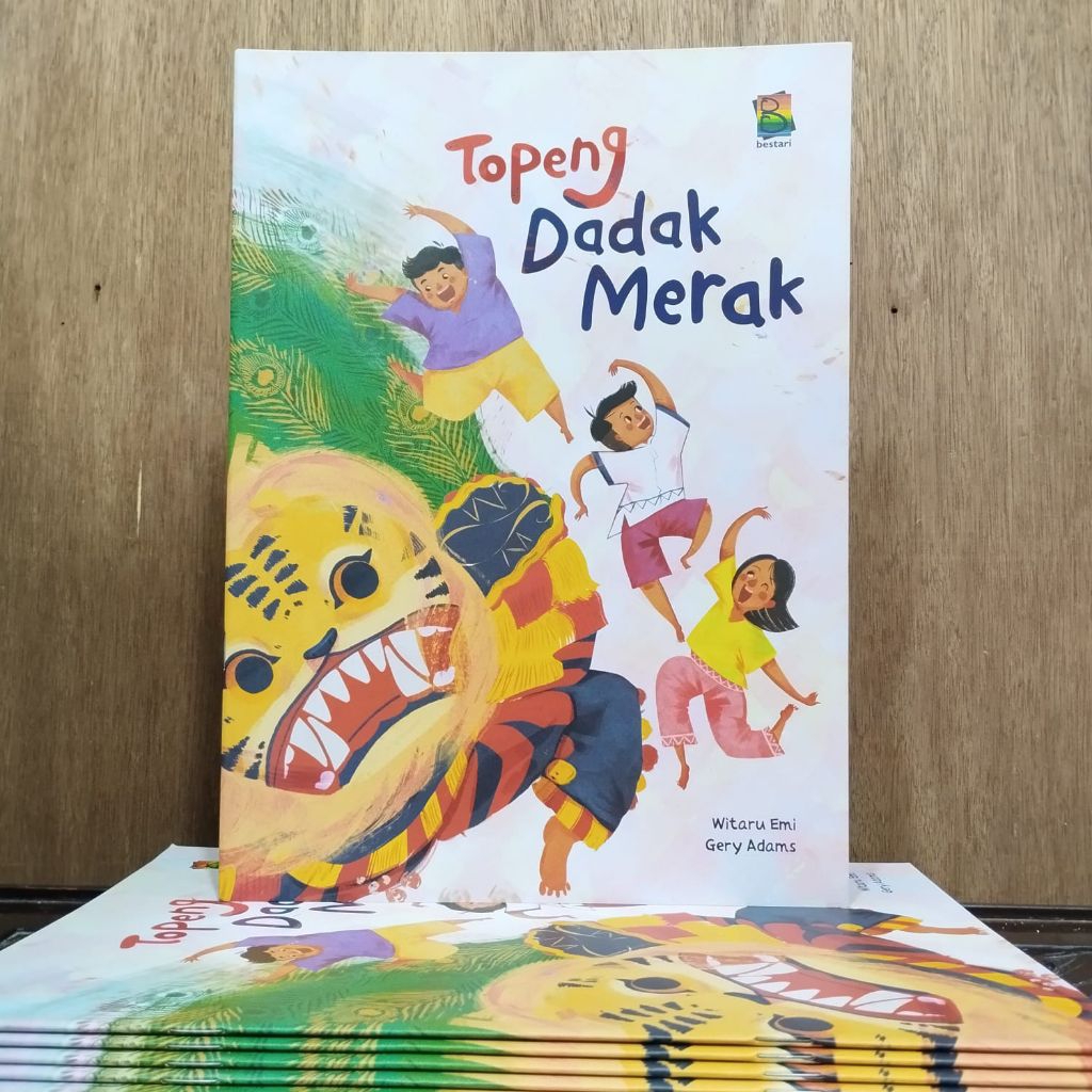 Buku Anak Topeng Dadak Merak by Bestari