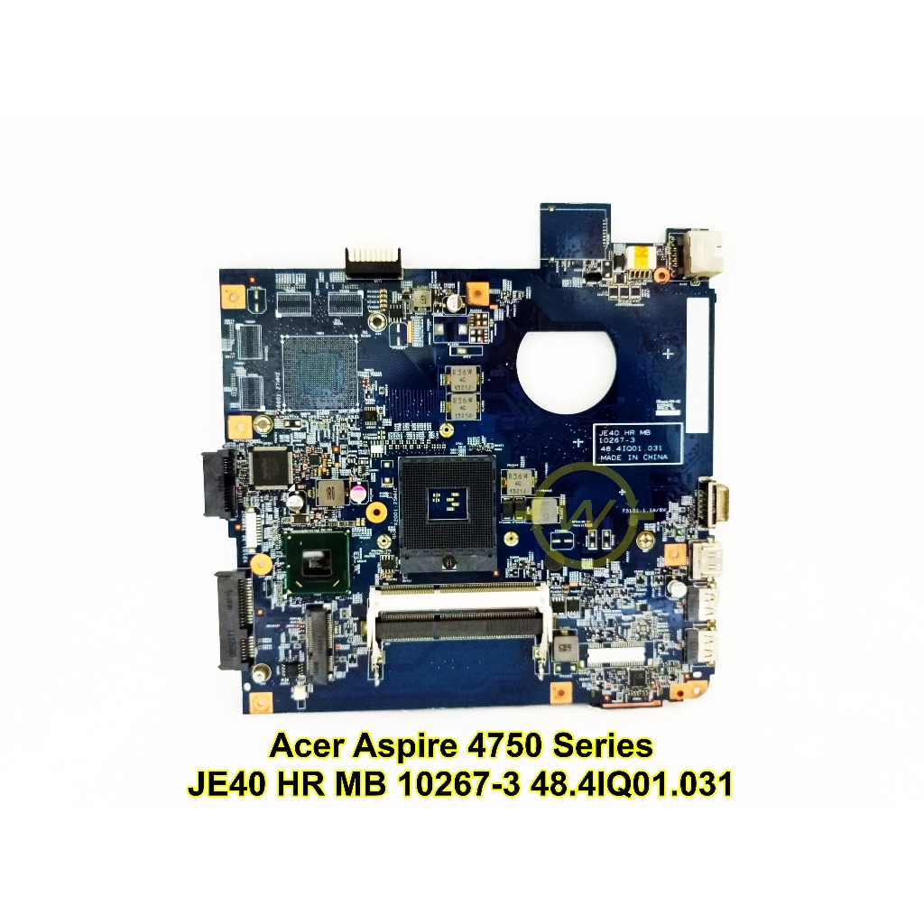 Mainboard Motherboard Mobo Laptop Acer Aspire 4750 10267-3 Series