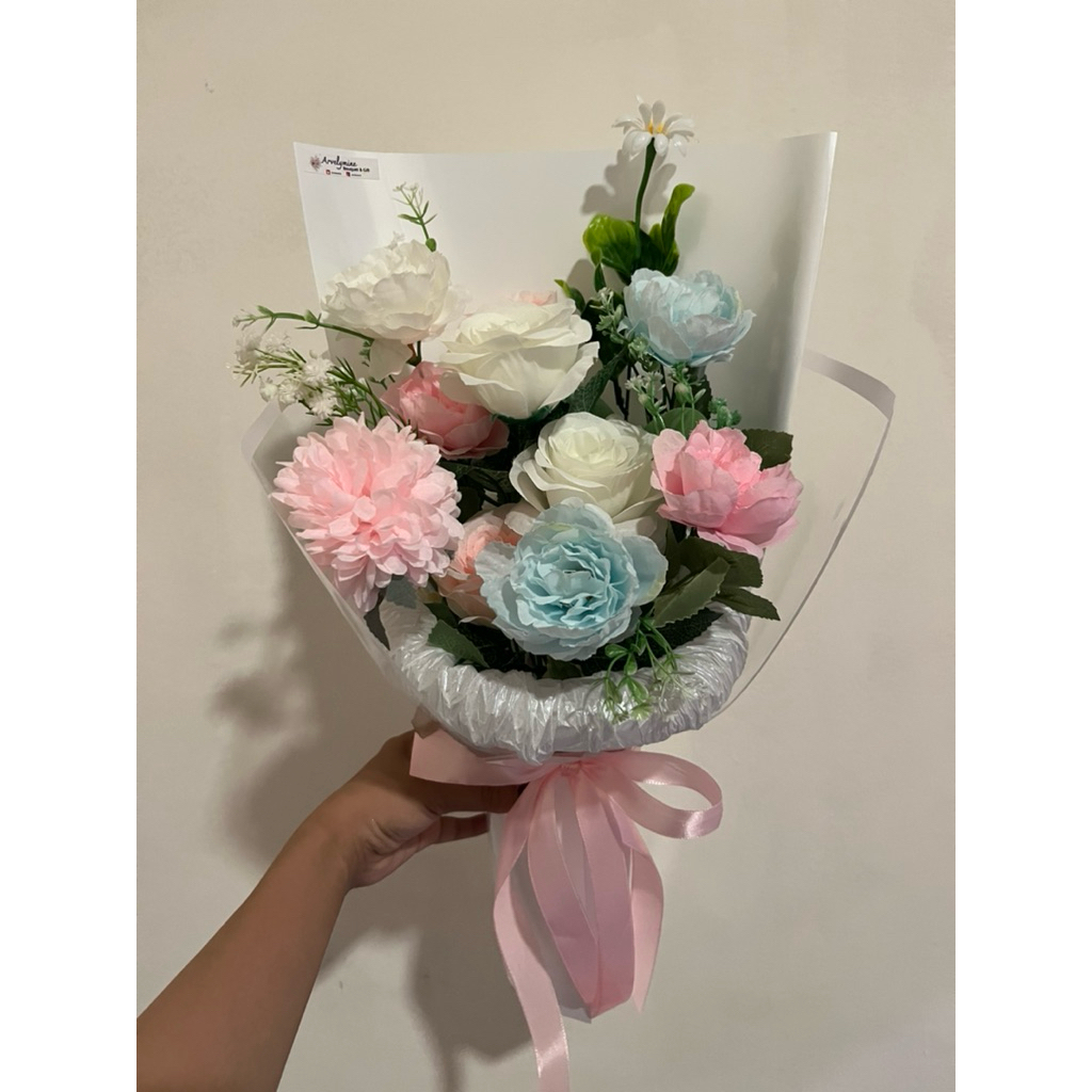 Buket Bunga Wisuda Ready / Buket Bunga Gift Anniversary, Ulang Tahun, Kelusan, dll. Buket Bunga Term