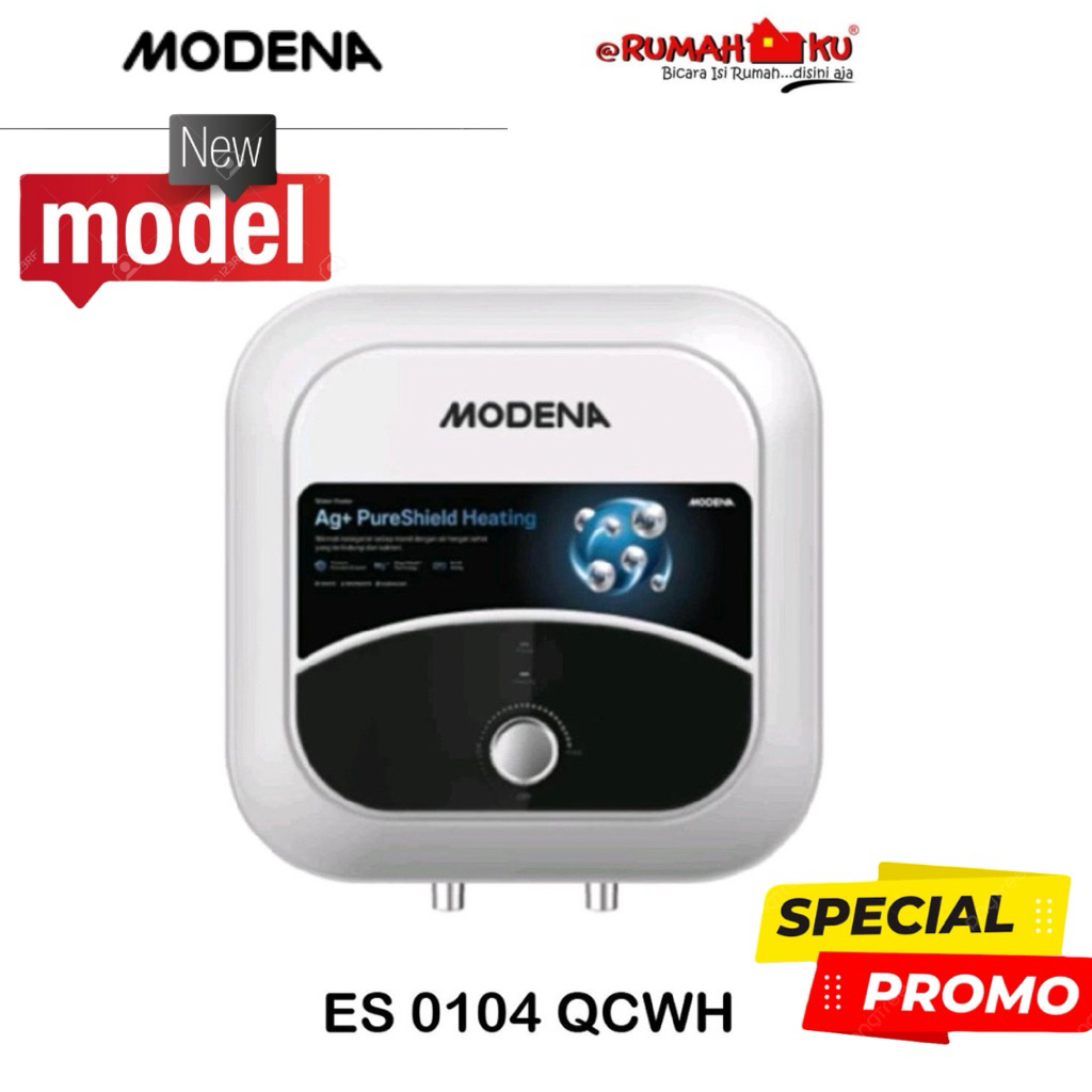 Modena Water Heater Listrik ES 0104 QCWH 10 Liter / Water Heater Modena Murah Model baru