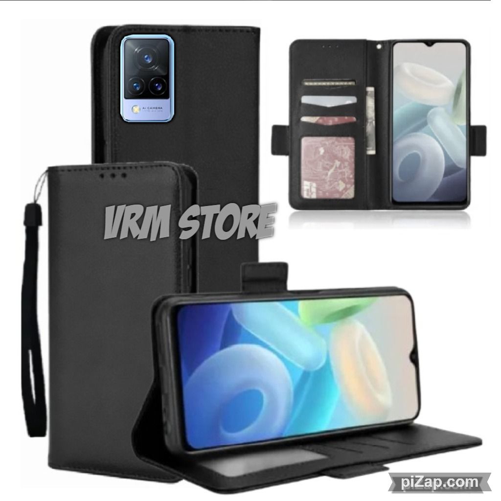 Case Dompet Hp Vivo V21 4G - Vivo V21 5G Case Dompet Casing Hp Flip Kulit Case Wallet Leather Cover