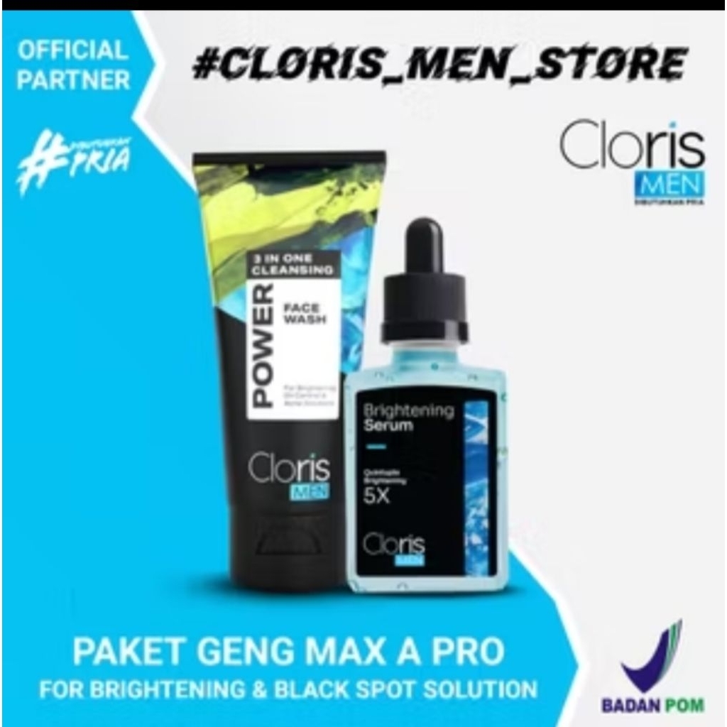 Clorismen Paket Gentleman's Series SKINCARENYA PRIA DEWASA
