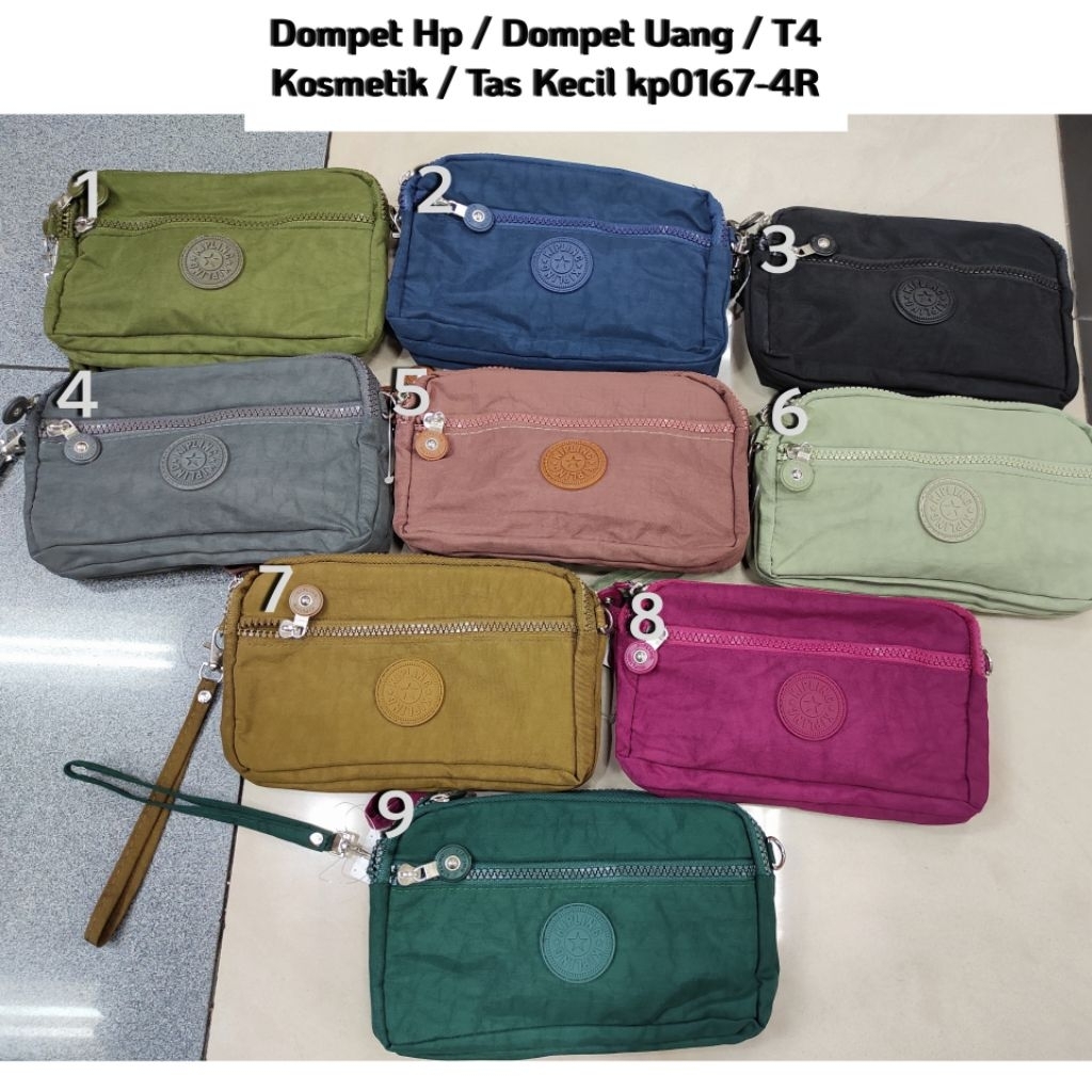 DOMPET HP POLOS / DOMPET UANG POLOS / TAS WANITA KECIL IMPOR / TAS KP 0167