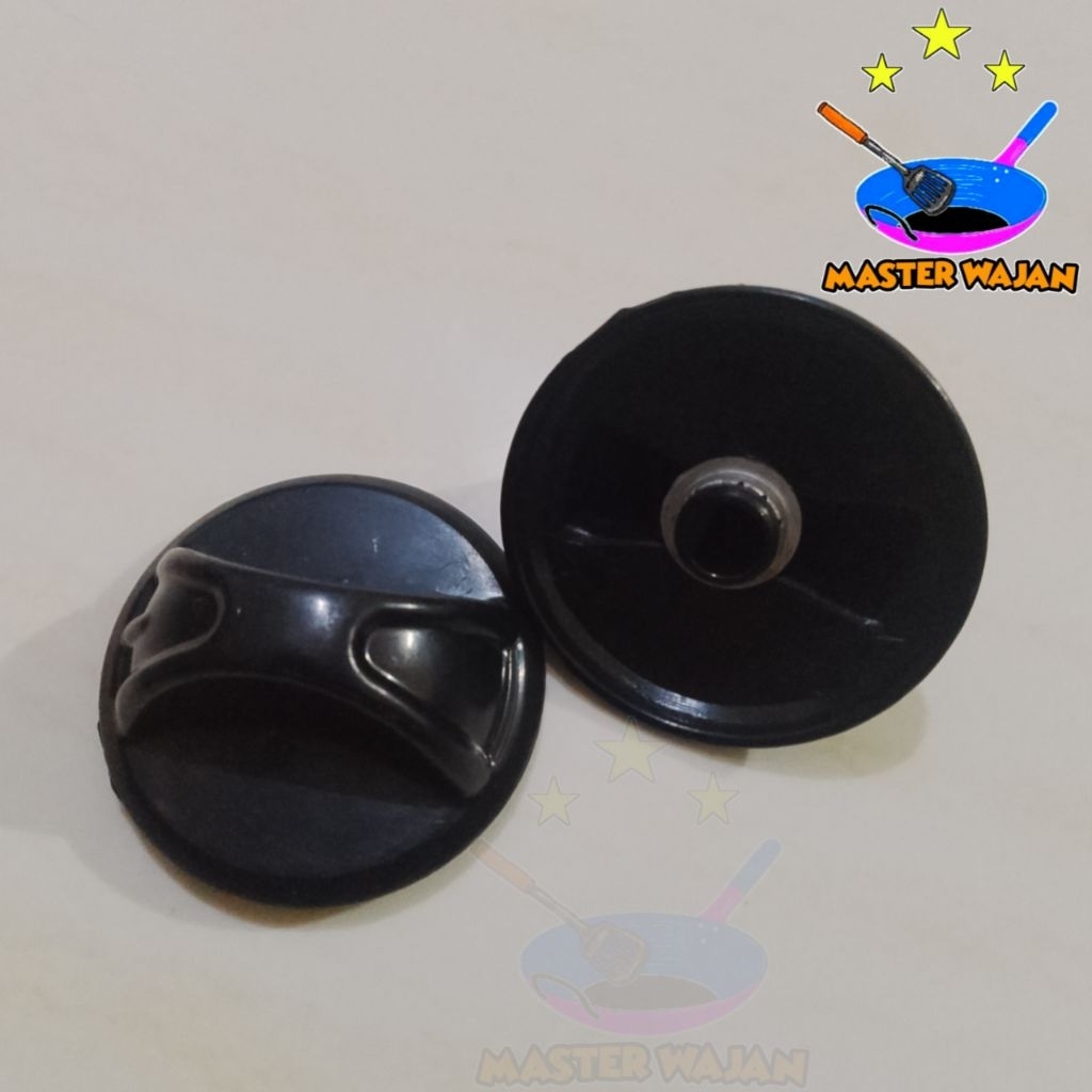 Knob/Cetetan Kompor Quantum Hitam