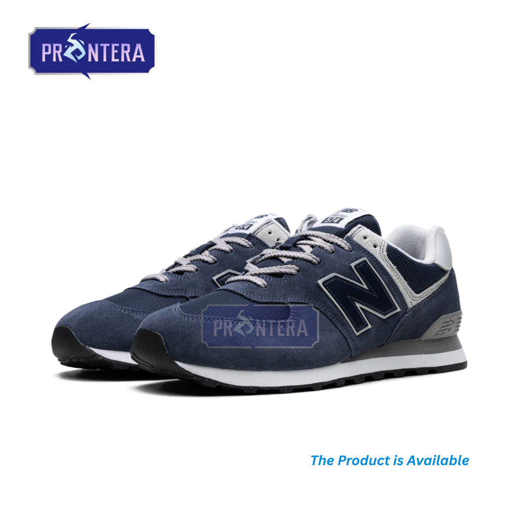 Prontera. - Sepatu NB 574 Classic Navy Sneakers Authentic