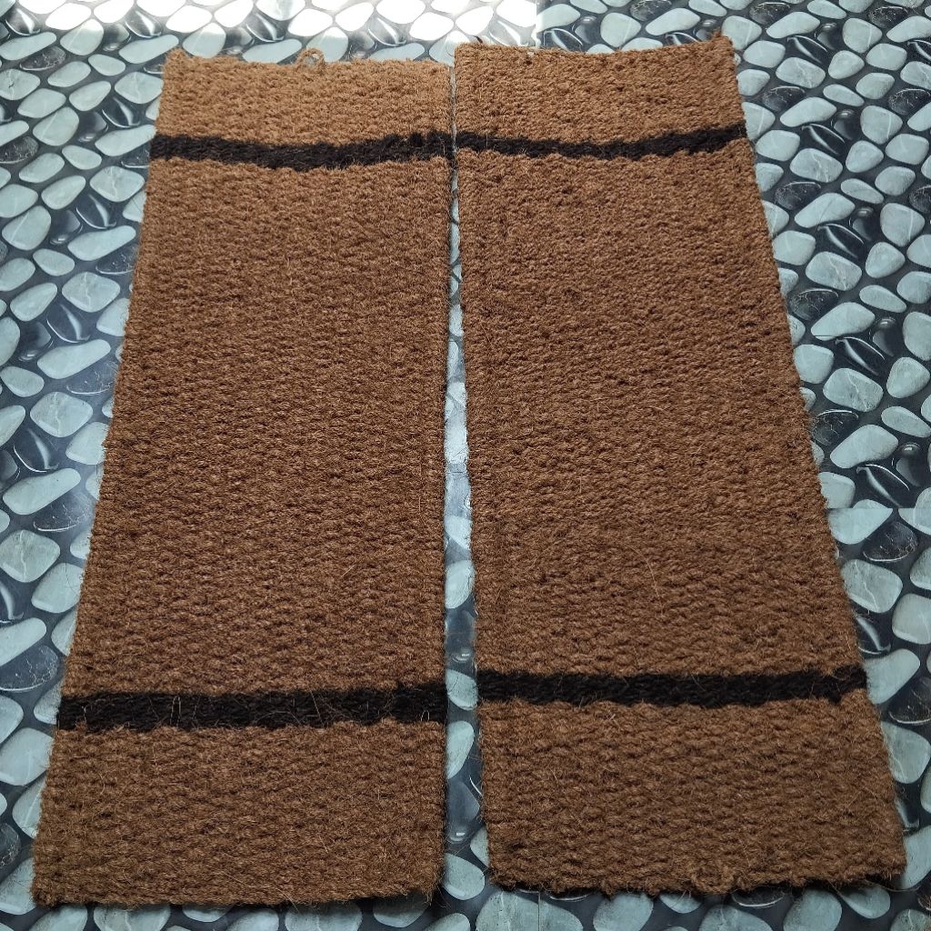 keset anyam sabut kelapa - keset anyam motif sabut kelapa