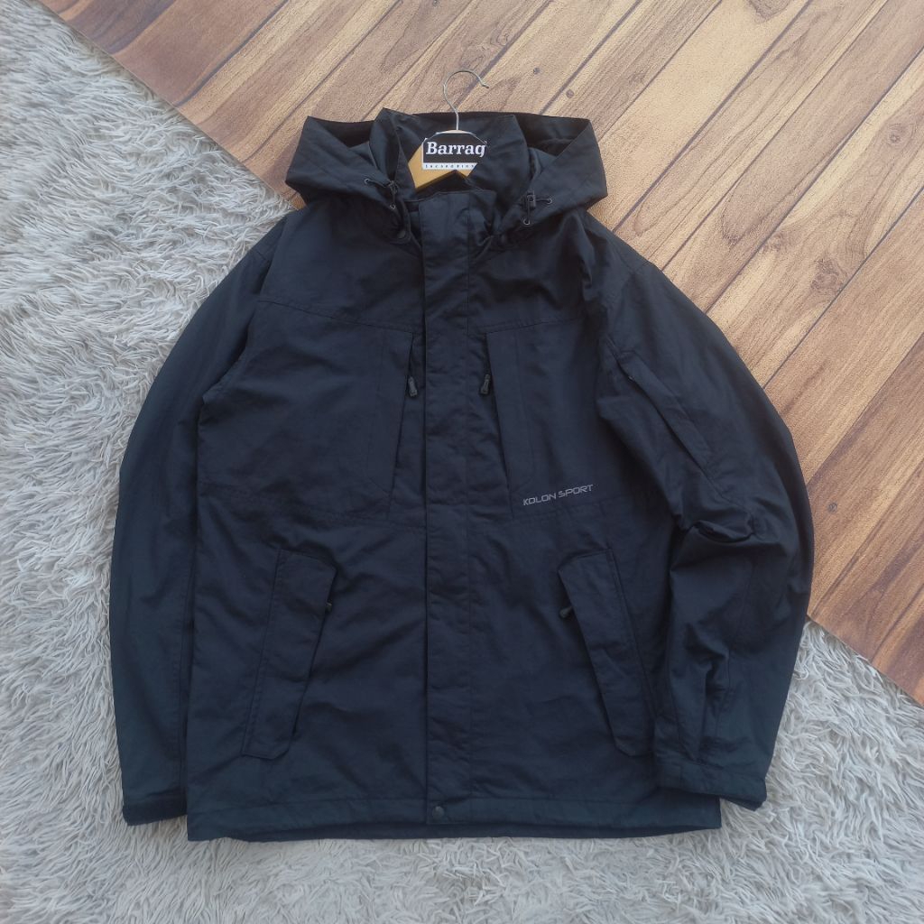 Jaket Outdoor Kolon Sport Sidepocket Waterproof NOT gorpcore goretex blocktech running sports lightw