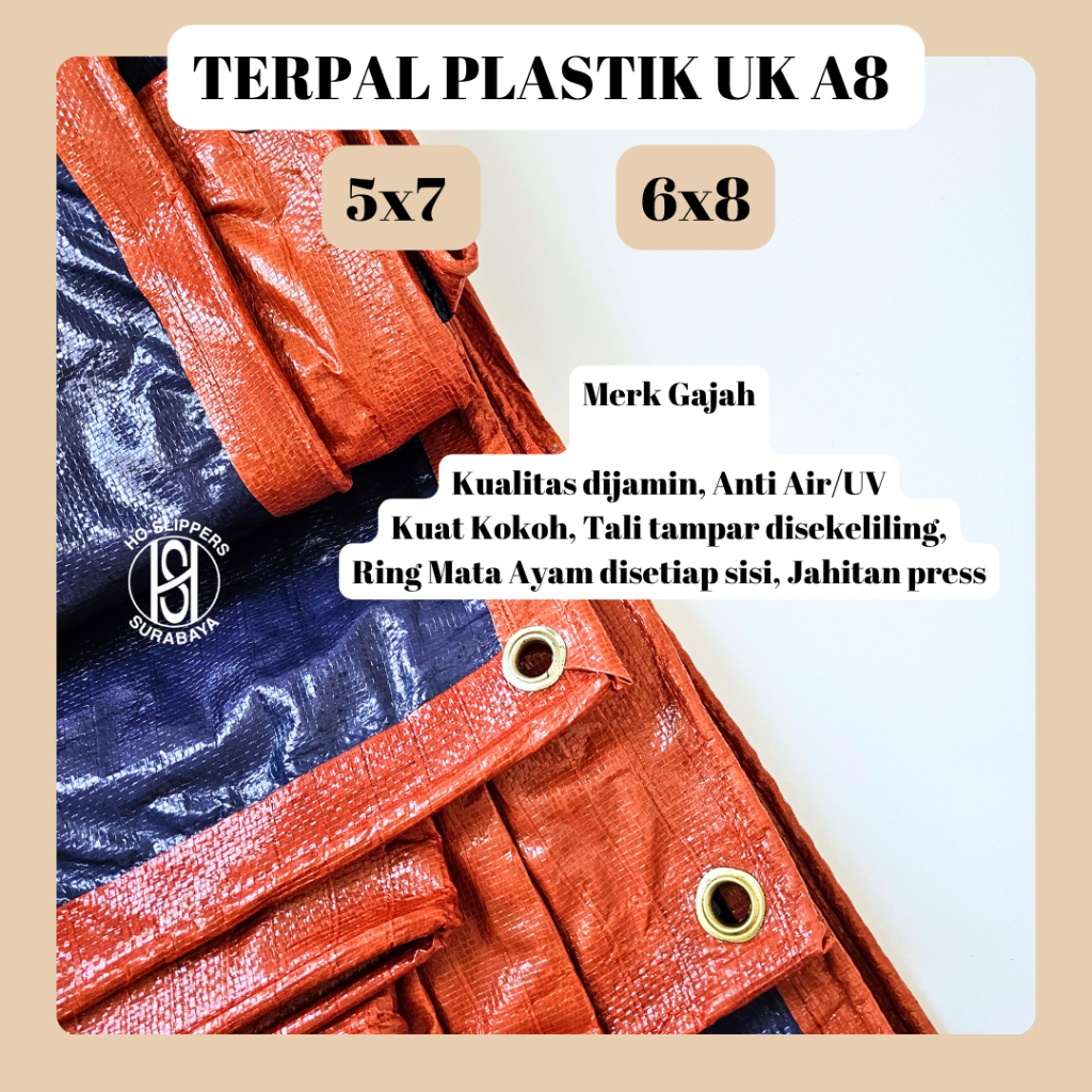 TERPAL A8 UK 5x6/ A8 6x8  / TERPAL PLASTIK / TERPAL A8 / TERPAL MURAH KUALITAS MAKSIMAL