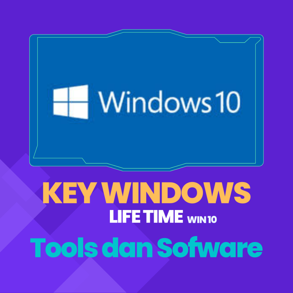Sofware & Tools - Windows 10 Original Home / Pro Life Time Software Resmi Microsoft | Installer + Pa