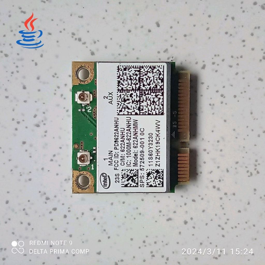 Wifi card laptop lenovo thinkpad T410 T410i Intel 622ANHMW dual band