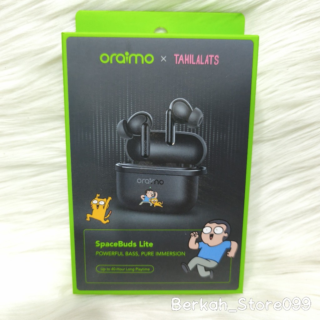Headset Bluetooth TWS Oraimo X Tahilalats Spacebuds Lite OTW-324