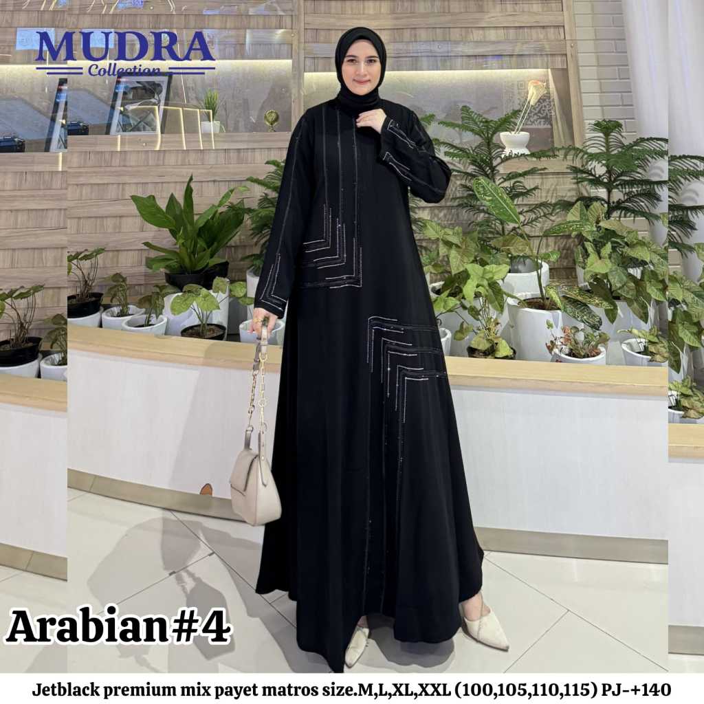 Mudra Hijab / Gamis Terbaru / Gamis Wanita / Gamis Premium / Arabian / Mudra Collection