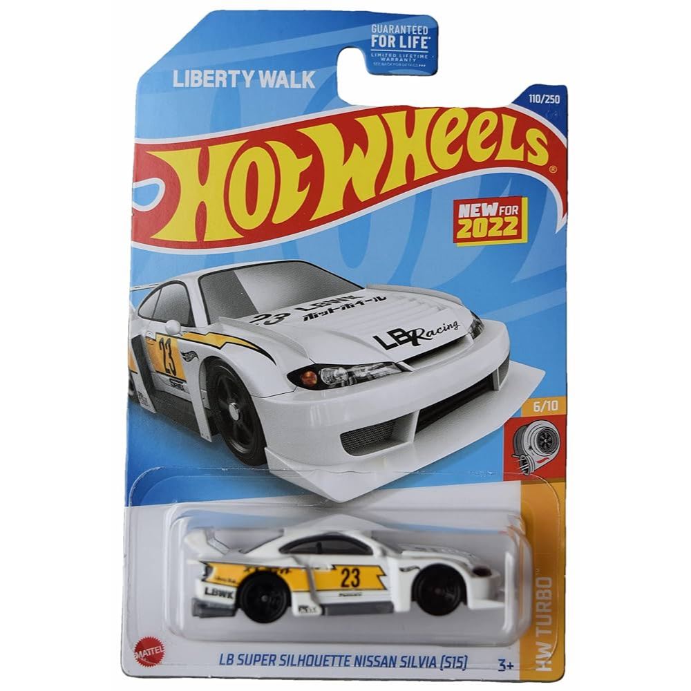 Hot Wheels LB Super Silhouette Nissan Silvia (S15) 2022 LBWK White