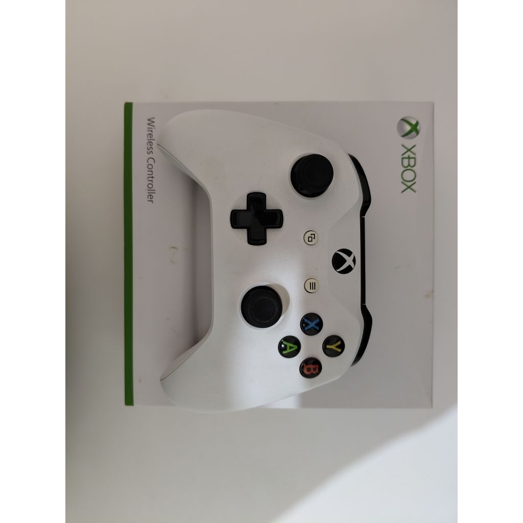 Stick Xbox Wireless Controller Putih Original (Versi Lama) | Xbox One / PC | Bekas Normal