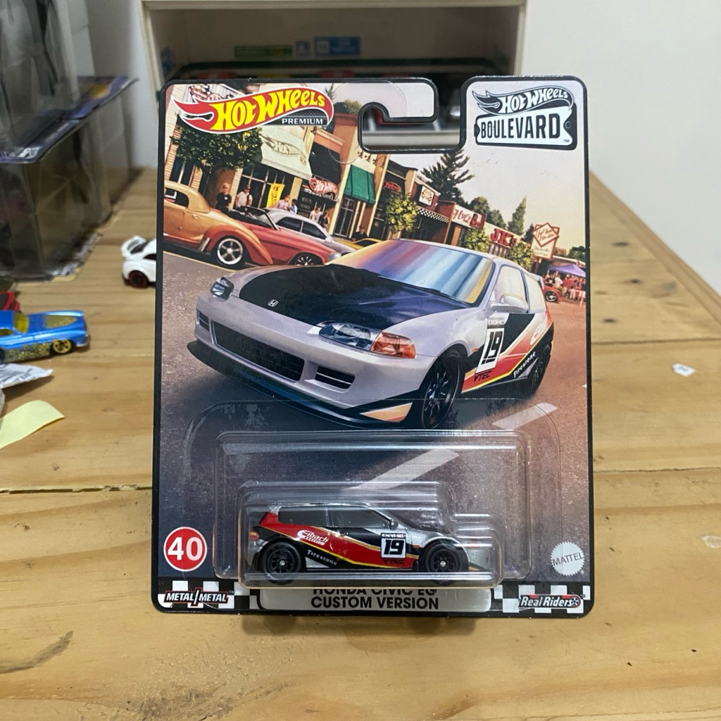 Hotwheels Honda Civic EG Custom Version Boulevard Minus Minor