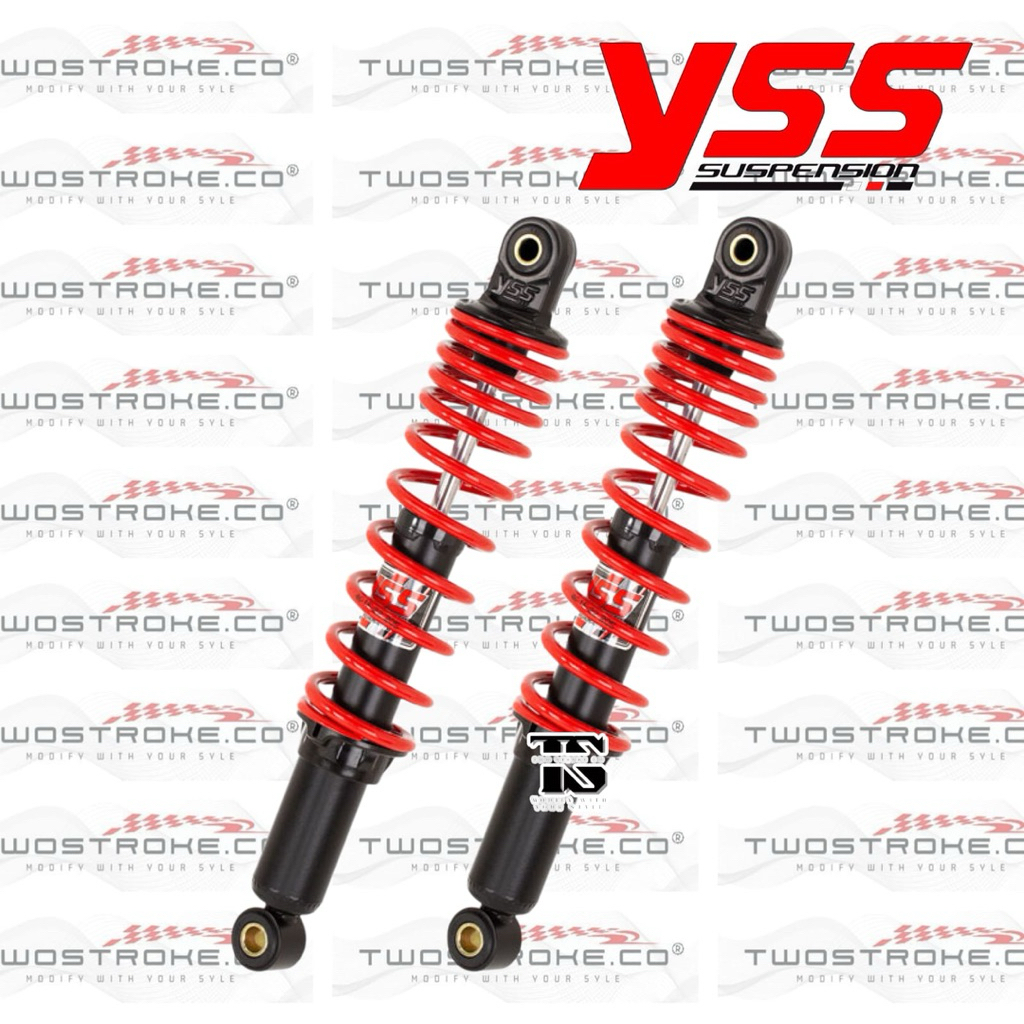 Shock YSS Top Plus 340 Mm Supra Shogun Smash // Shock Belakang Motor Bebek By YSS Top Plus 340 Mm Or