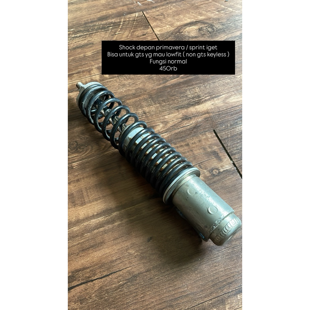 shock depan vespa matic