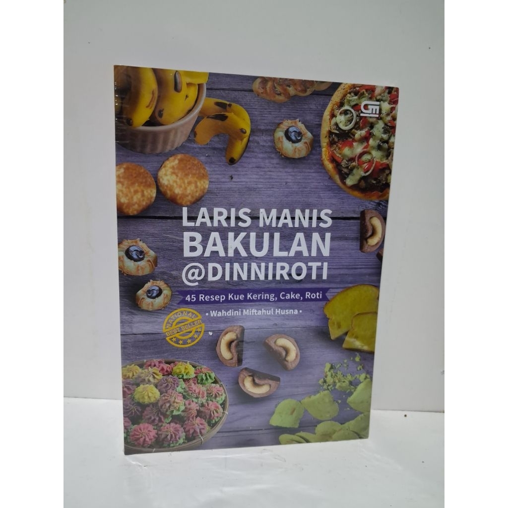 Buku Resep " LARIS MANIS BAKULAN.40 RESEP KUE KERING, CAKE ,ROTI.