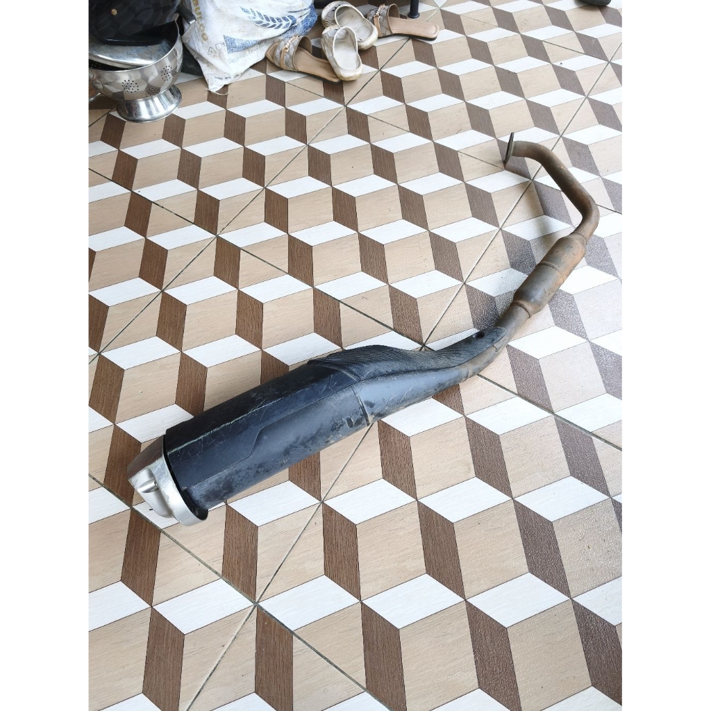 knalpot kenalpot ori standar yamaha r15 v3 pnp Vixion R original asli second