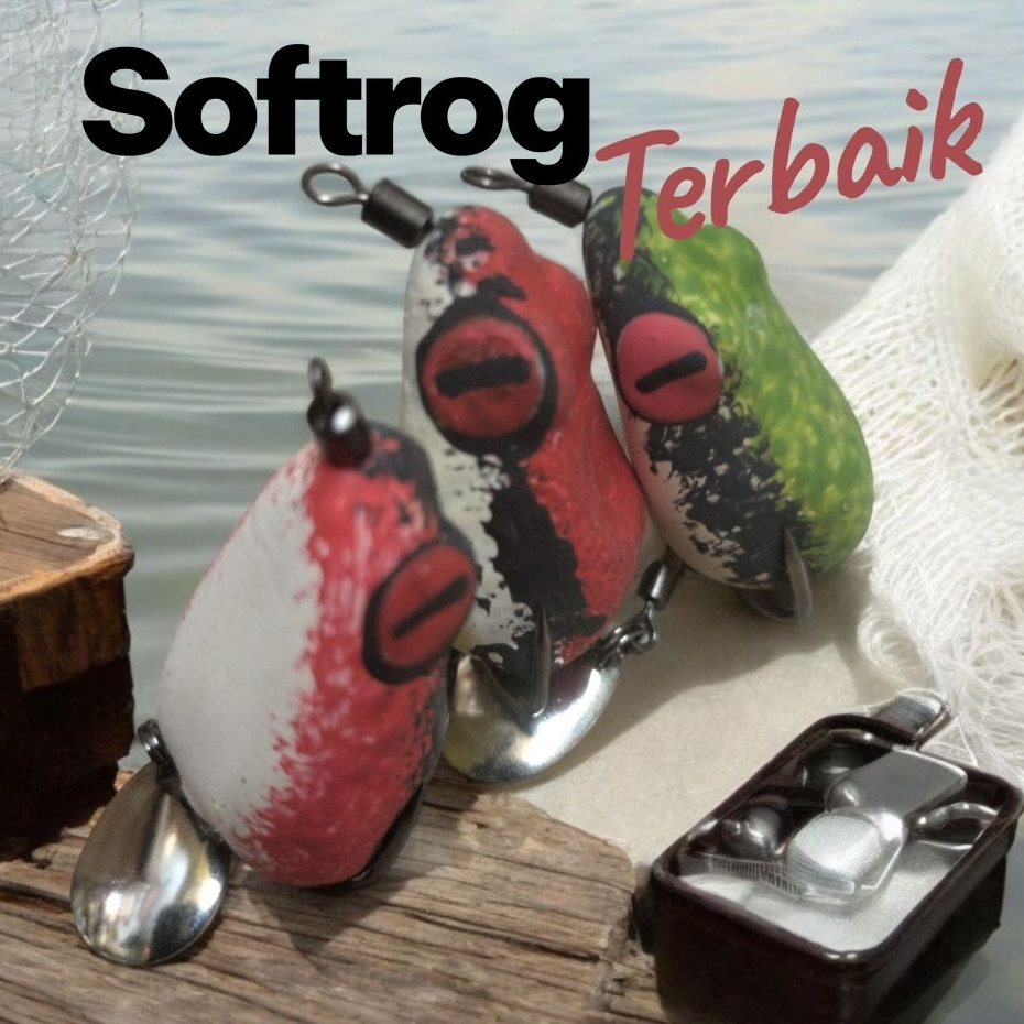 SOFTROG UMPAN MANCING CASTING GABUS, TOMANG FISHING LURE