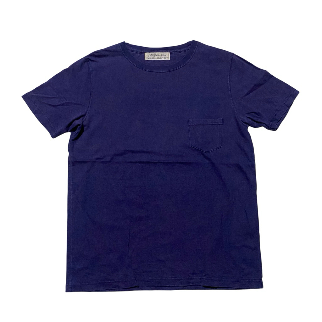 Remi relief Japan pocket navy tee