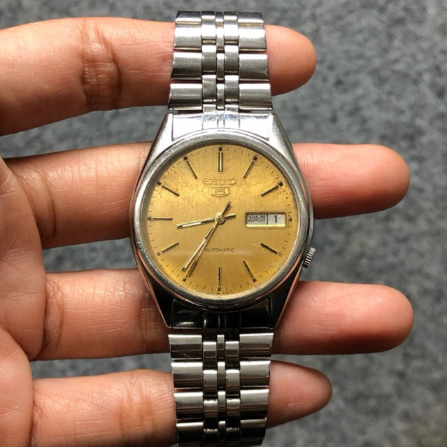 jam seiko 5 automatic original