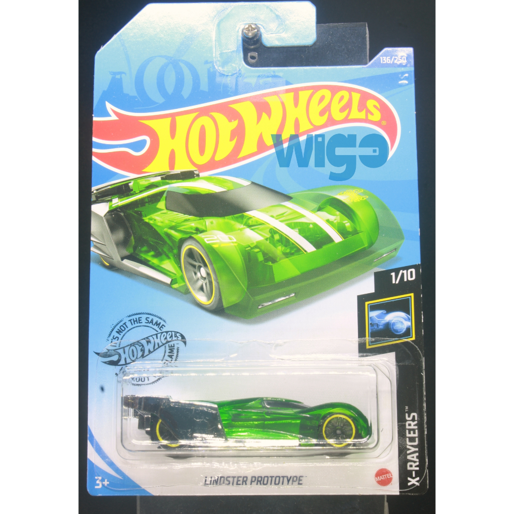 Hot Wheels Lindster Prototype hijau lot N 2020 Hotwheels Diecast