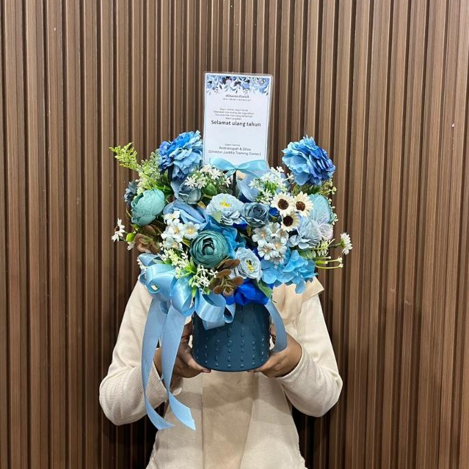 Bunga Meja Vas Artificial plastik