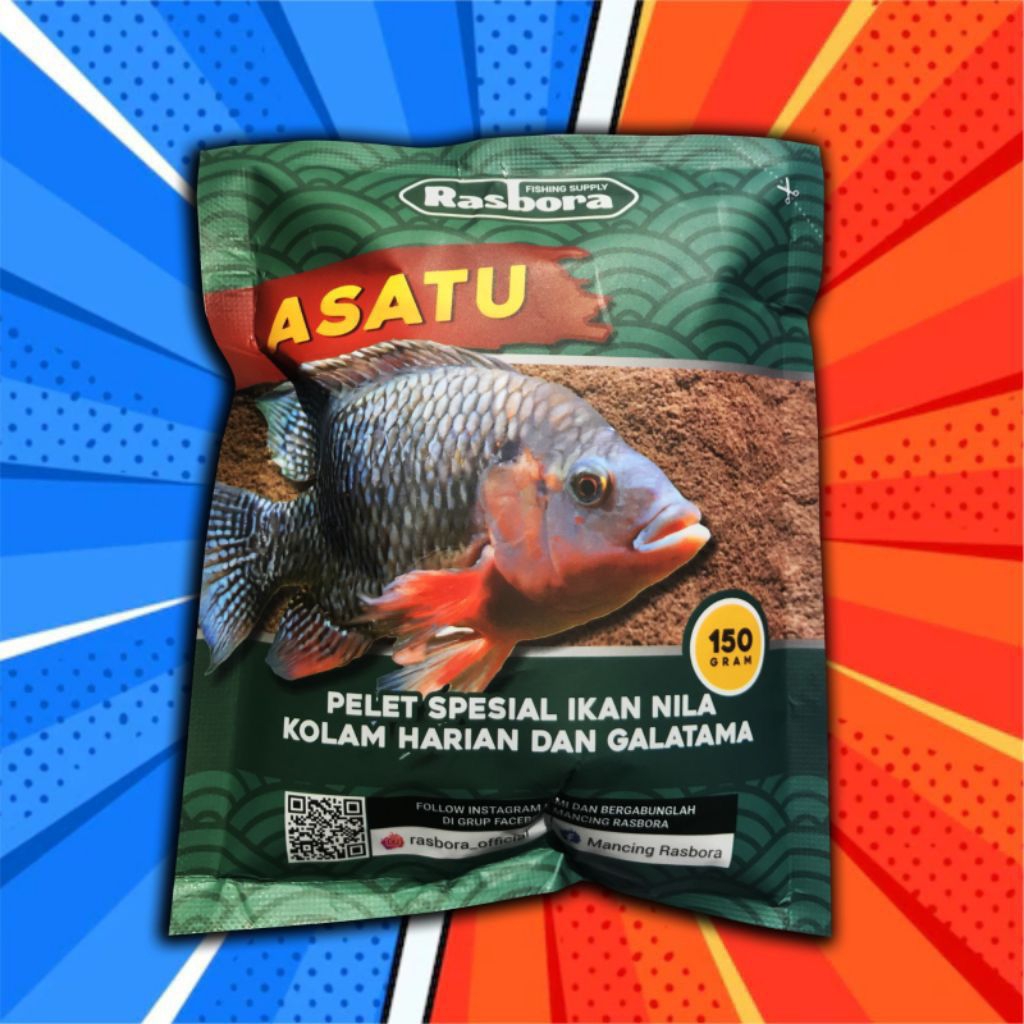 PELET  ASATU SPECIAL IKAN NILA KOLAM HARIAN DAN GALATAMA