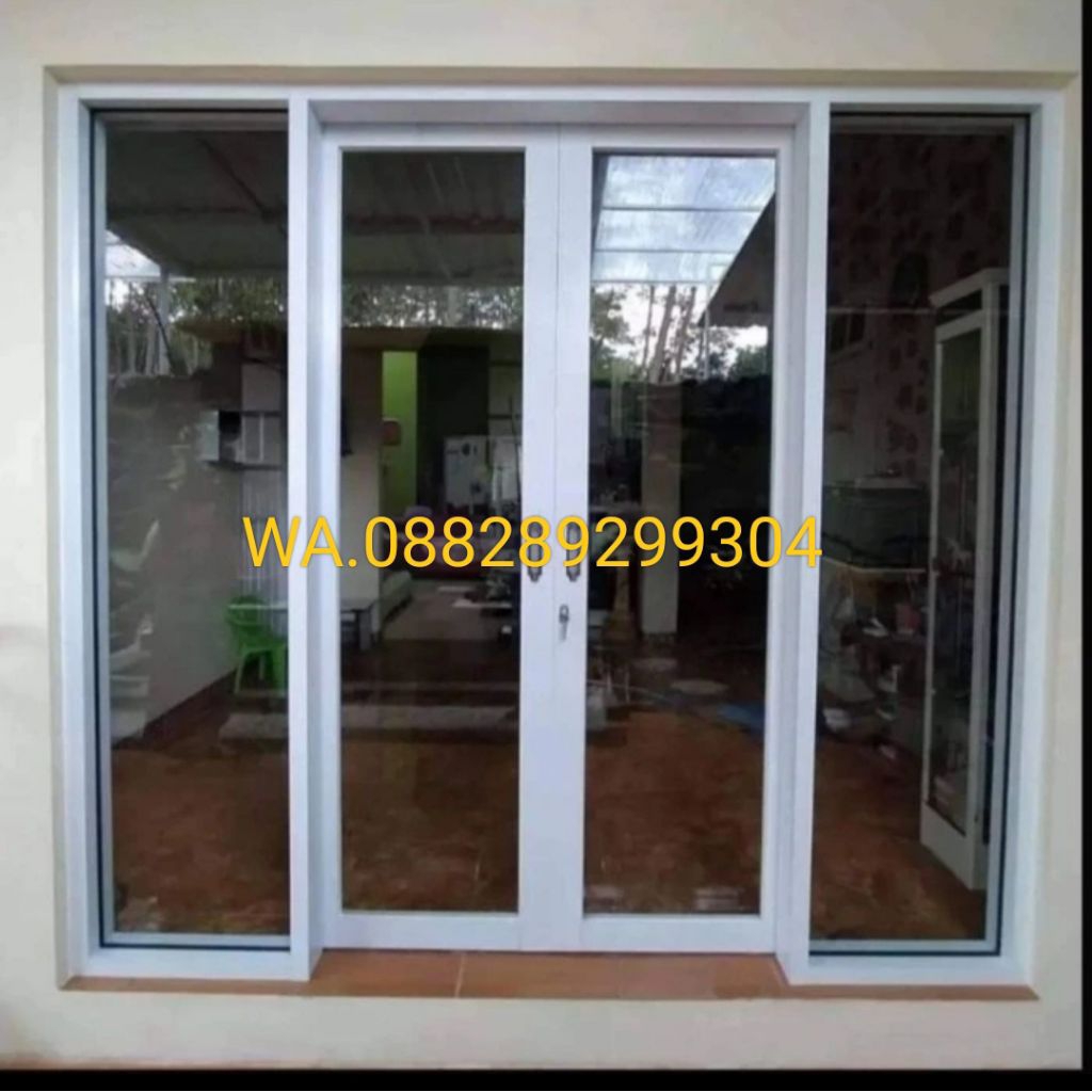 Pintu Aluminium Kaca