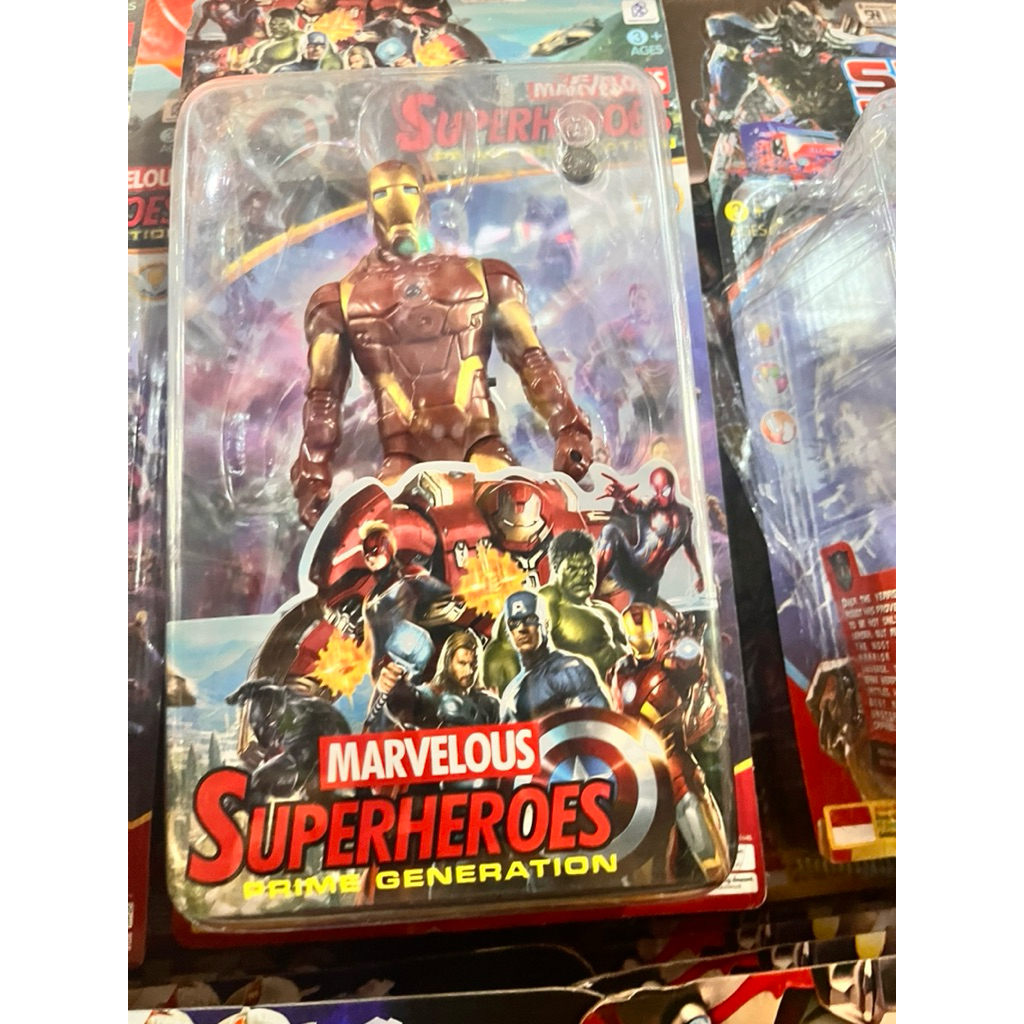 Mainan Superhero Marvelous Robot Besar Mainan Anak Laki Laki Aksi