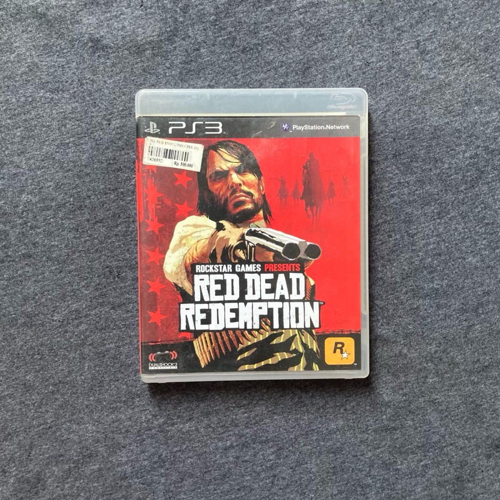 BD Kaset Red Dead Redemption Ps3 Original Bahasa Inggris (Baca Deskripsi)