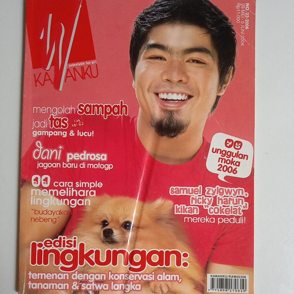 Majalah Kawanku Tahun 2006 Cover Bambang Reguna Bukit