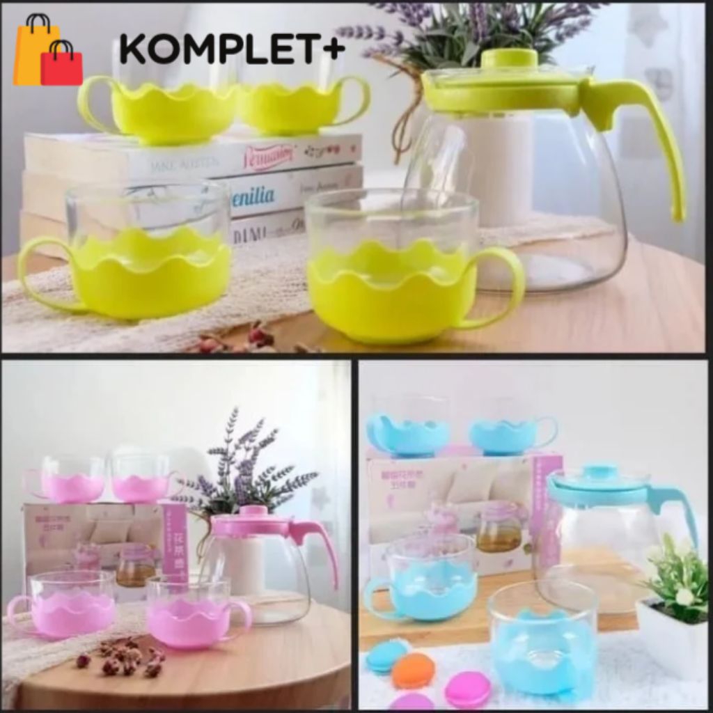 TEAPOT WARNA | TEKO KACA | TEKO SET