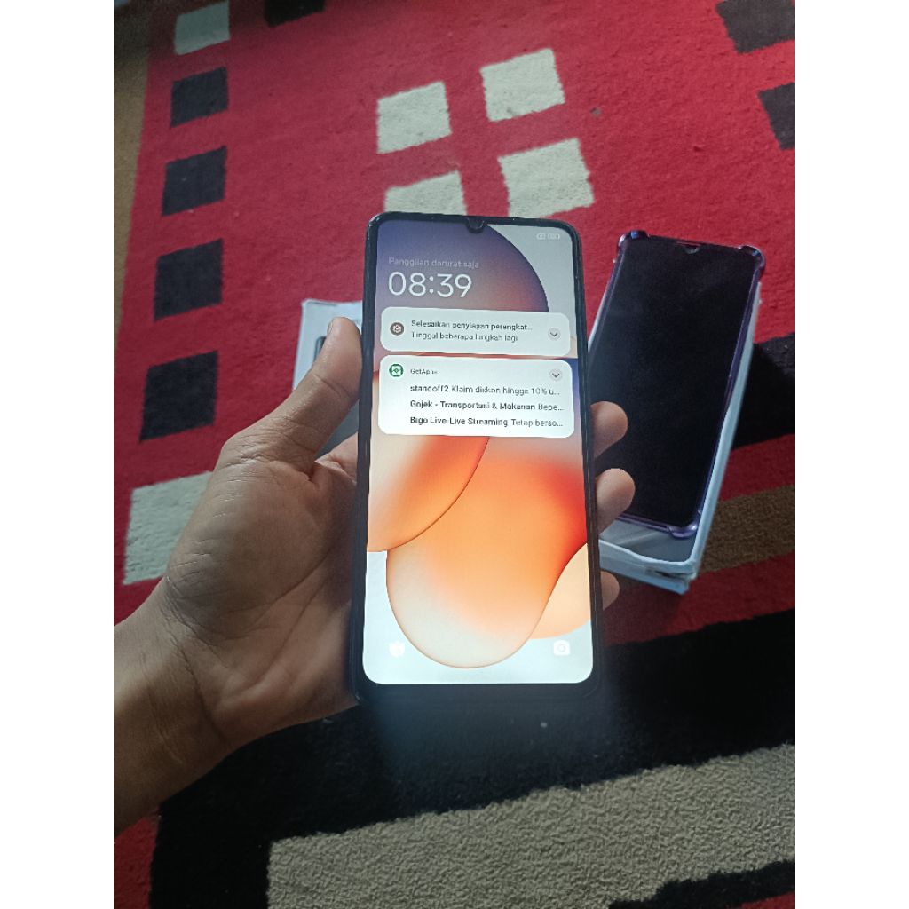 Xiaomi redmi 13c original 100% ram 6+6gb 128gb kelengkapan hp aja ya