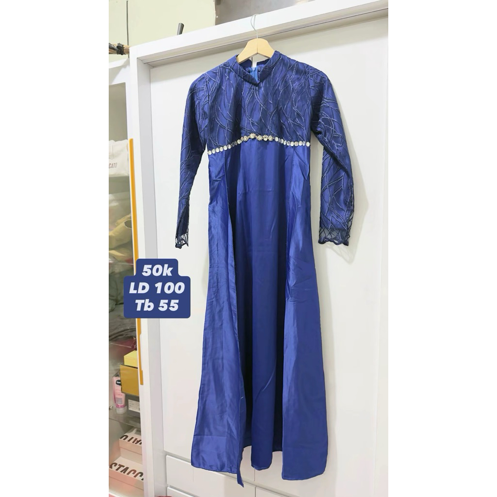 gamis pesta preloved