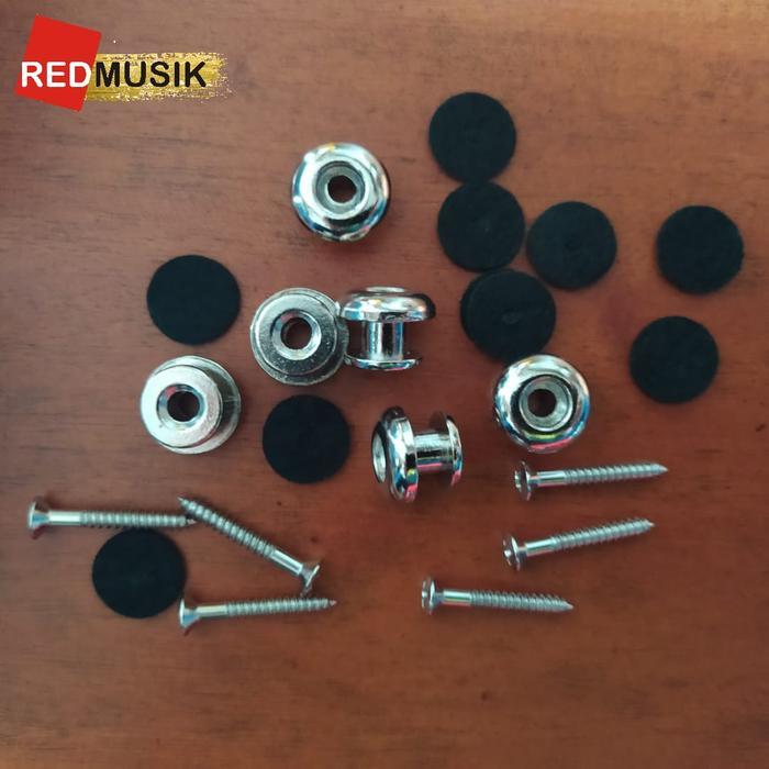 End Pin Strap Gitar Pin Sabuk Gitar