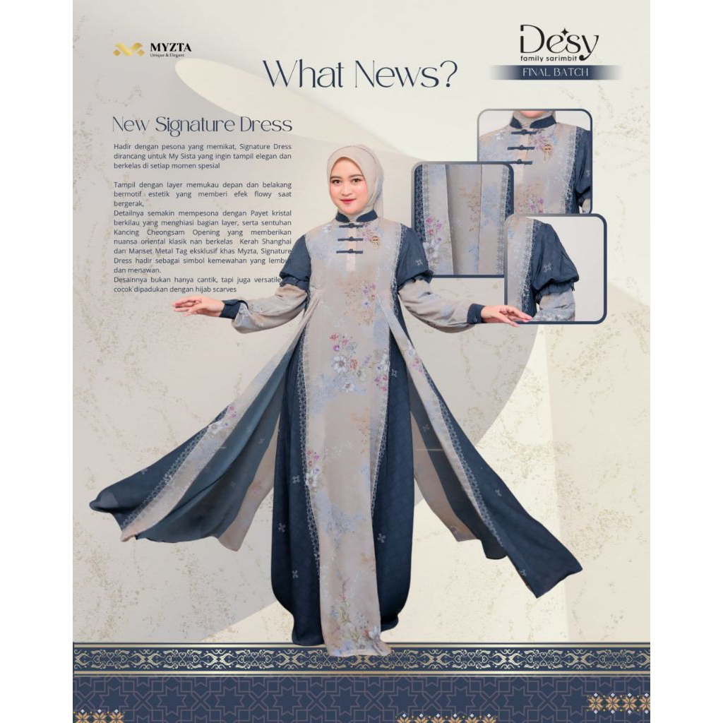 FAMILY SARIMBIT DESY SIGNATURE MOM DRESS