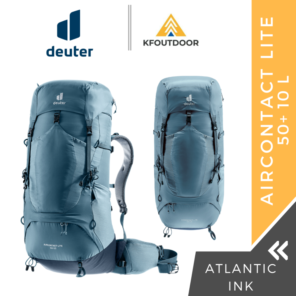 Deuter Aircontact lite 50+10 L Tas Deuter 50+10L