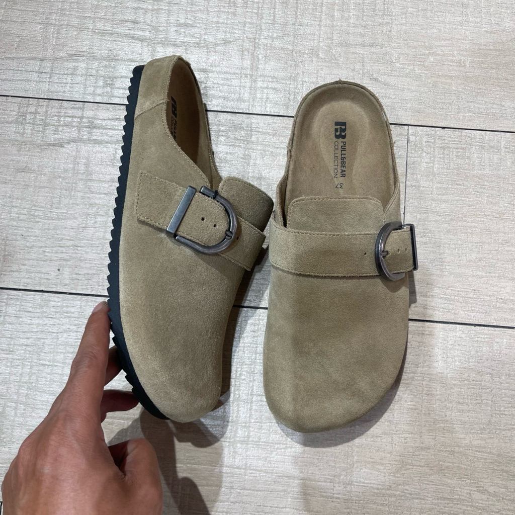 Shoes Sandal Suede PULL&BEAR Women Jastip (jasa titip)