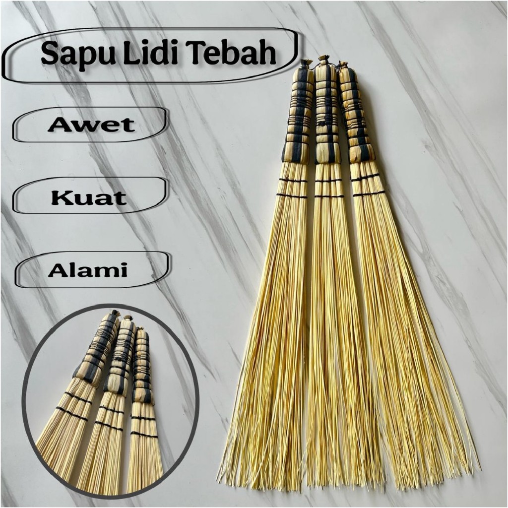 Sapu Kasur / Sapu Lidi kasur / sapu lidi Putih Premium / sapu Penebah Kasur /Sapu Lidi Kasur Lidi Ka