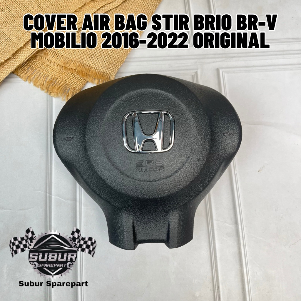 Cover Airbag Stir Honda Brio Mobilio BR-V 2016-2022 Original