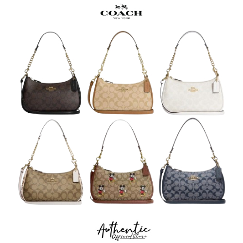 CA548 CA209 CA173 CM196 CV933 Women bag teri shoulder crossbody bag in signature canvas