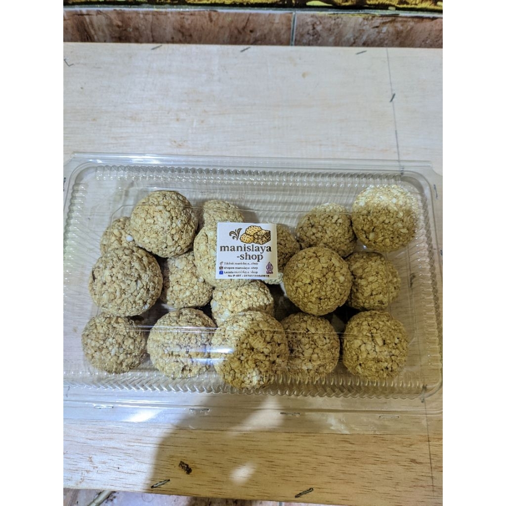 Softcookies_ Borondong Garing/Enten Khas Majalaya Satu Kemasan /Oleh Oleh Sunda/Cemilan