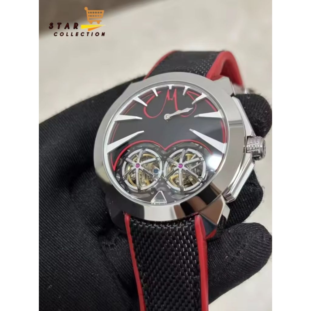 JAM TANGAN JACOB & CO BATMAN MANUAL WINDING TOURBILLON