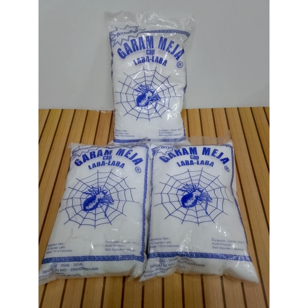 GARAM MEJA CAP LABA-LABA 1BALL ISI 20PCS / GARAM LABA-LABA / GARAM MURAH / GARAM EKONOMIS 1BALL ISI 