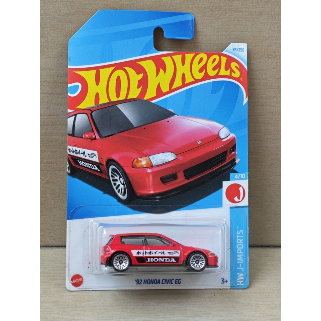 hot wheels honda civic EG